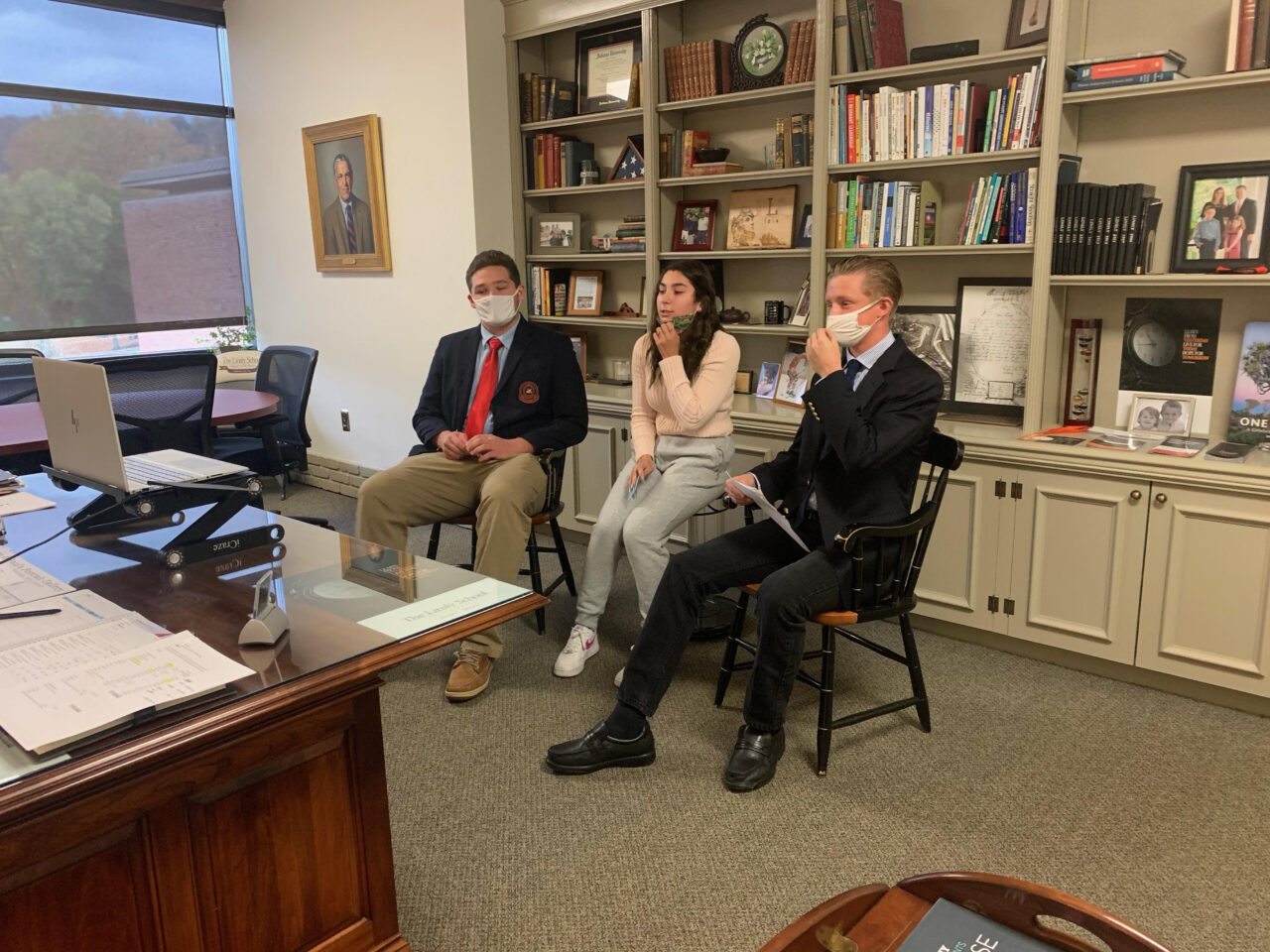 AP Government Holds Linsly’s 2020 Mock Election