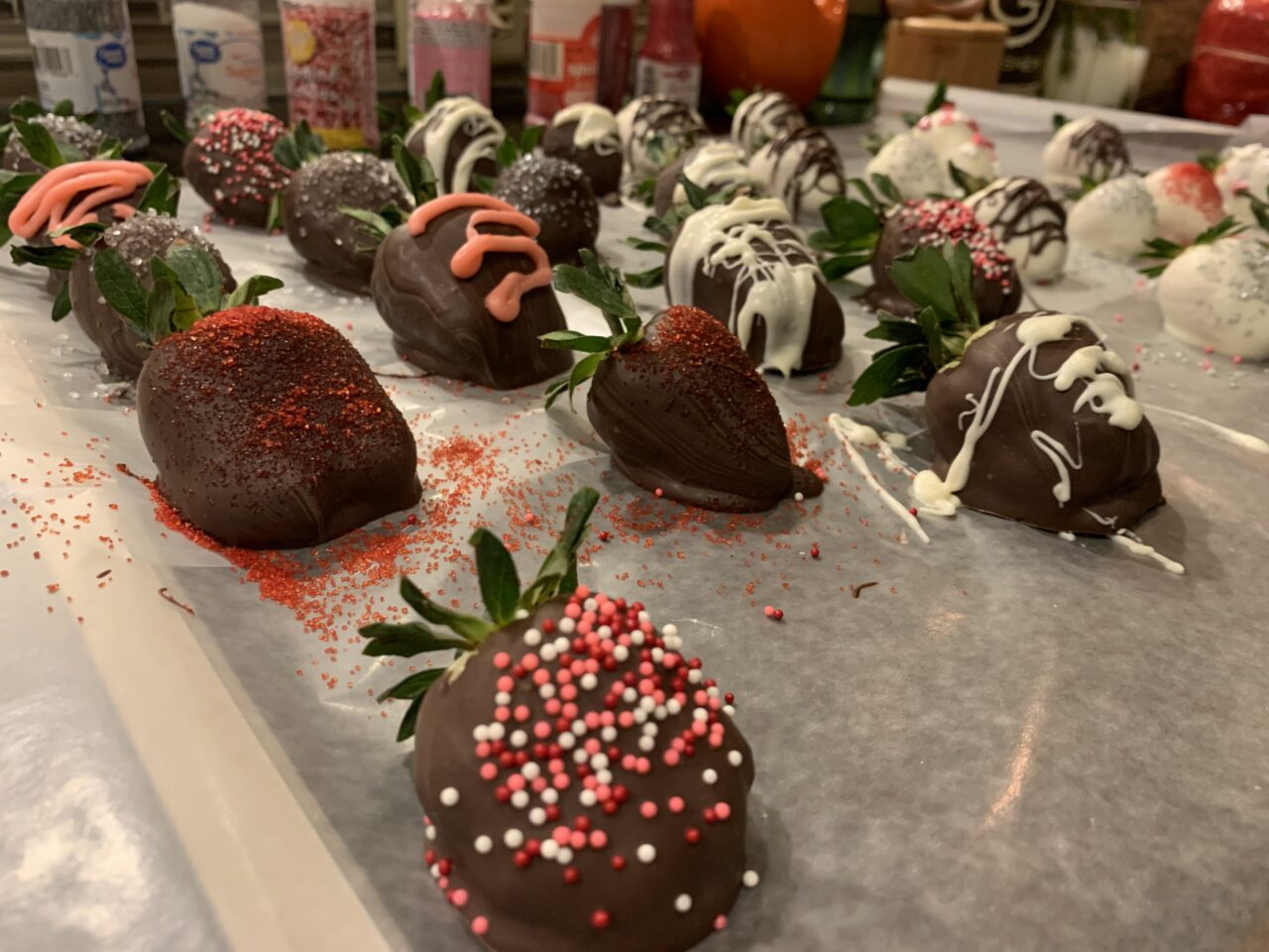 Make Delicious Chocolate Covered Strawberries With Me!