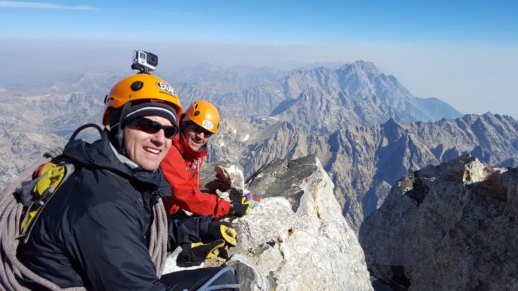 On Top of The World: Climbing the Grand Teton With Michael Campsey