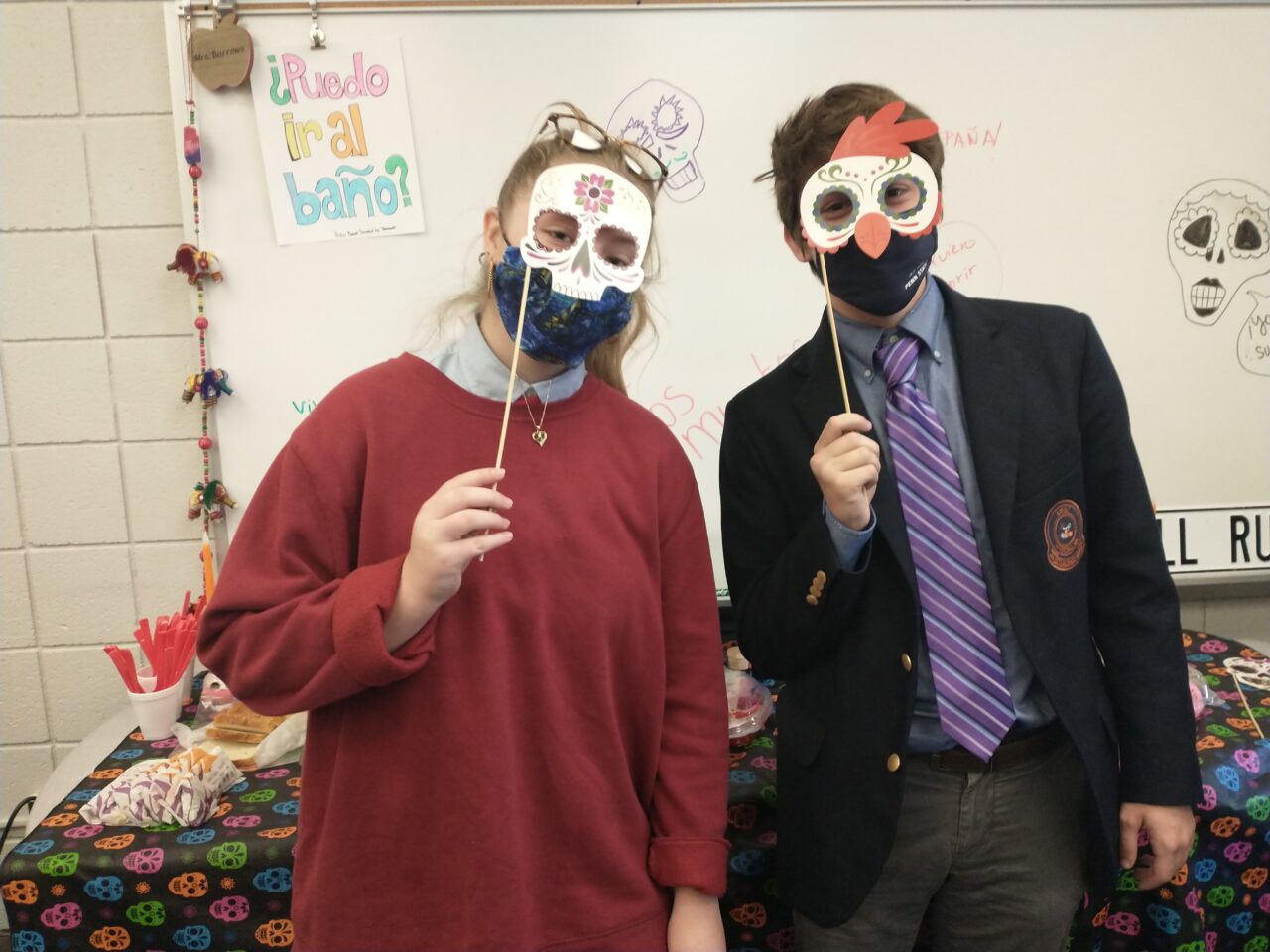 “Day of the Dead”: Linsly Spanish Club Celebrates with Fiesta