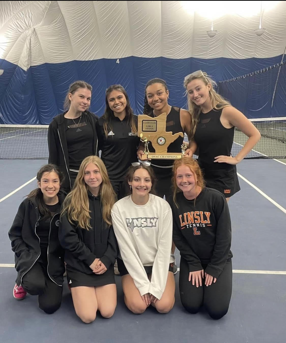 Girls Tennis Wins OVAC Title