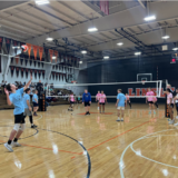 Upper School Boys Participate in First Ever Powderpuff Volleyball Event