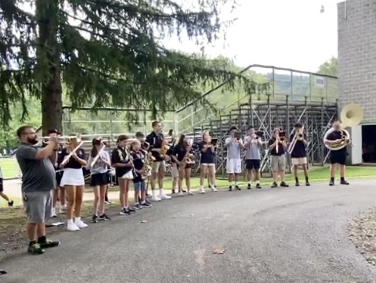 Linsly Pep-Band Marches Into A New Season!