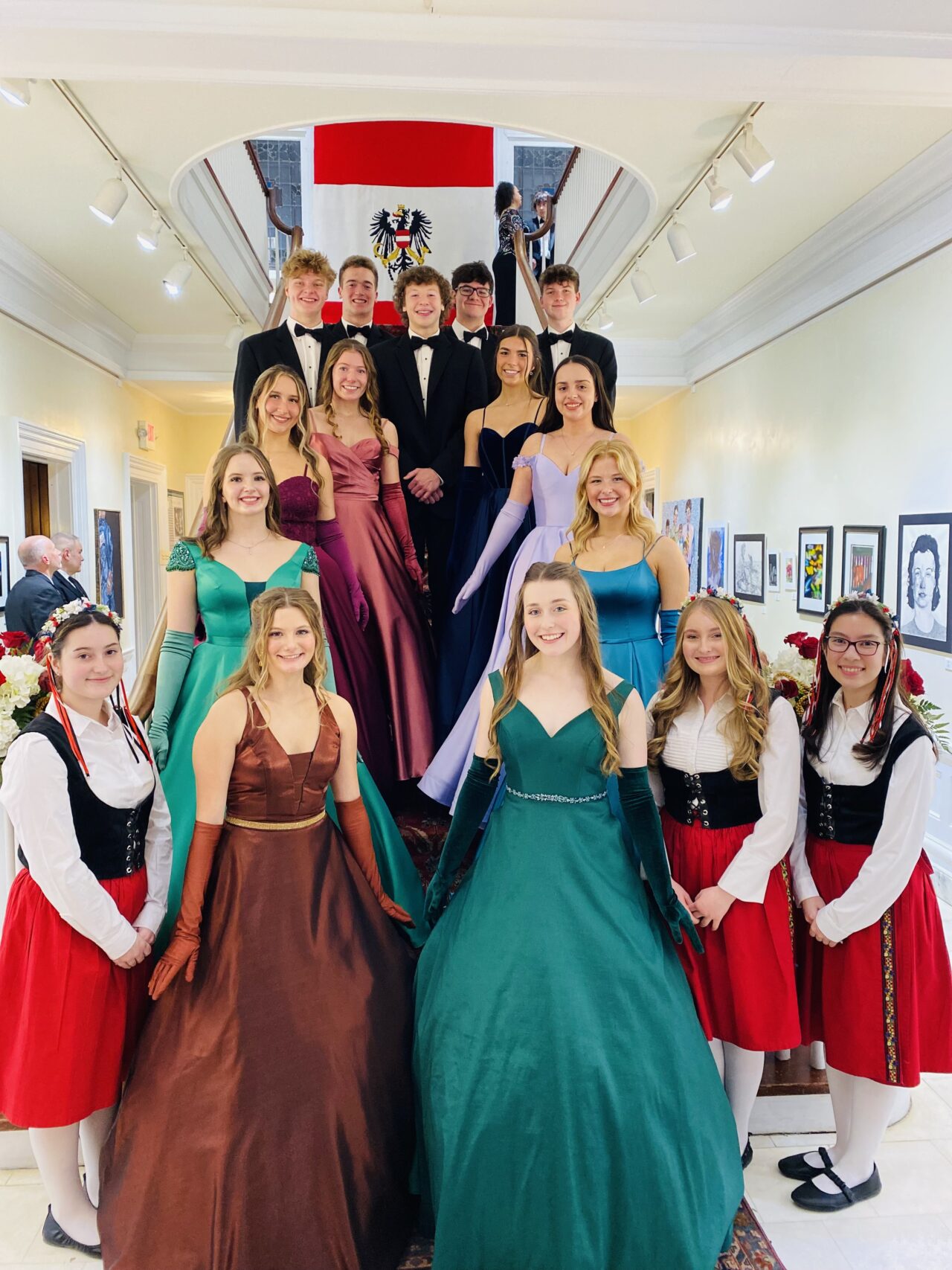 Linsly Seniors Selected to be in Viennese Winter Ball Cotillion