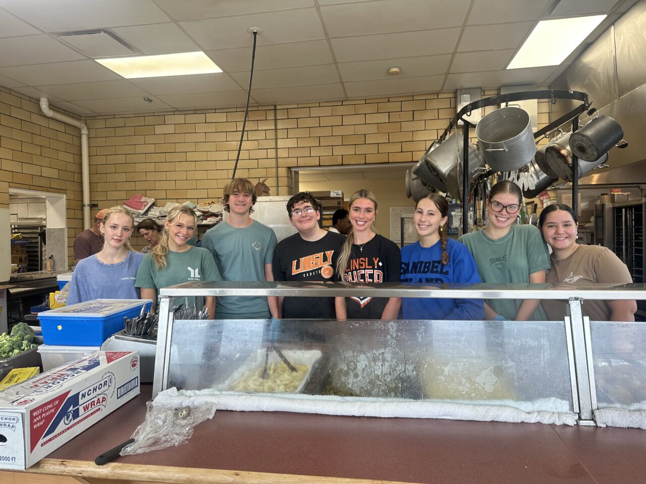 The Cadets Help to Feed the Community Amidst Local Flood